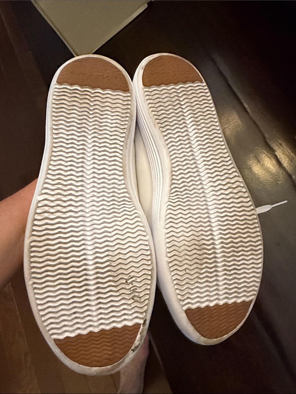 Cole Haan women’s White Leather Casual Sneakers 7 - Picture 3 of 6